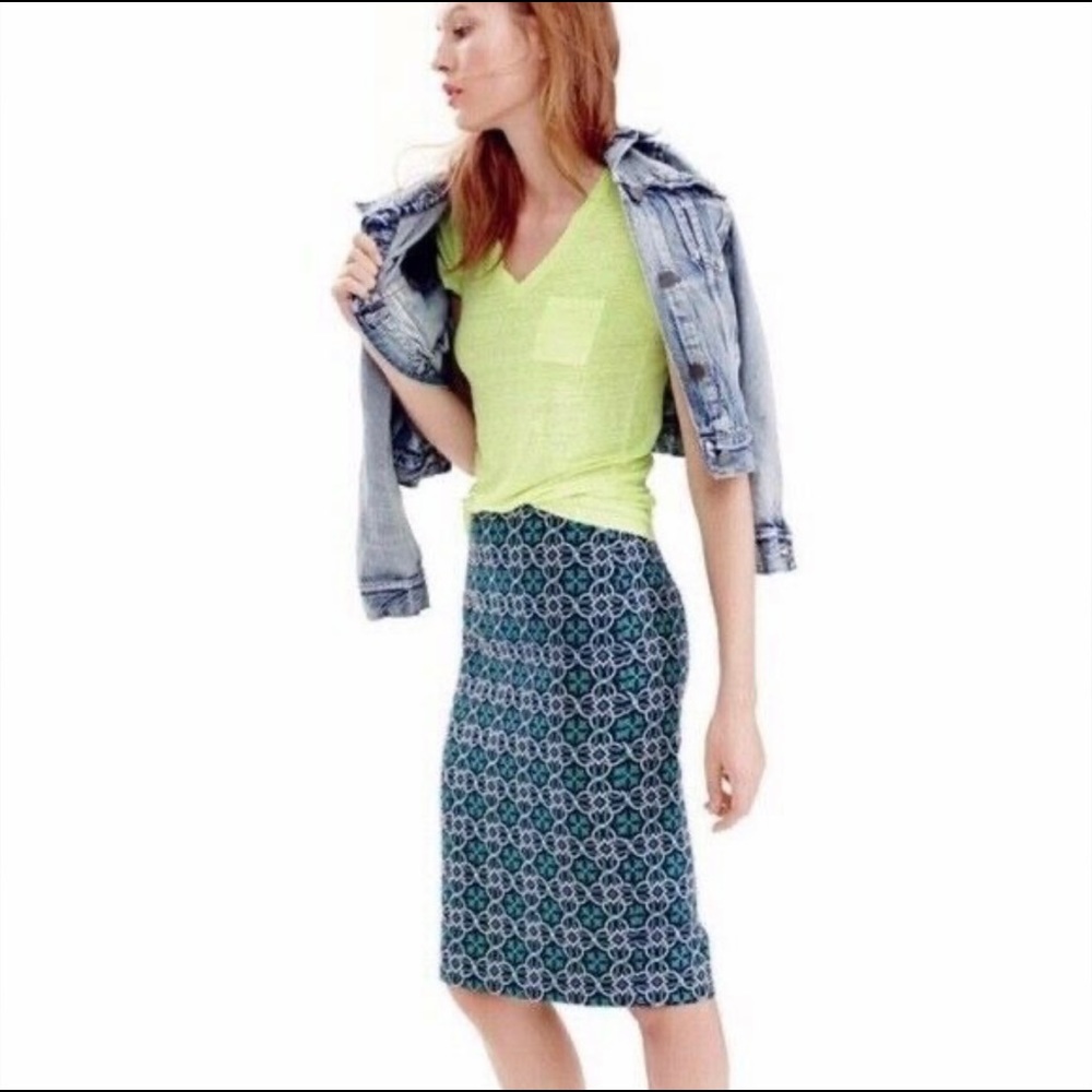 No. 2 Pencil Skirt Lattice Medallion